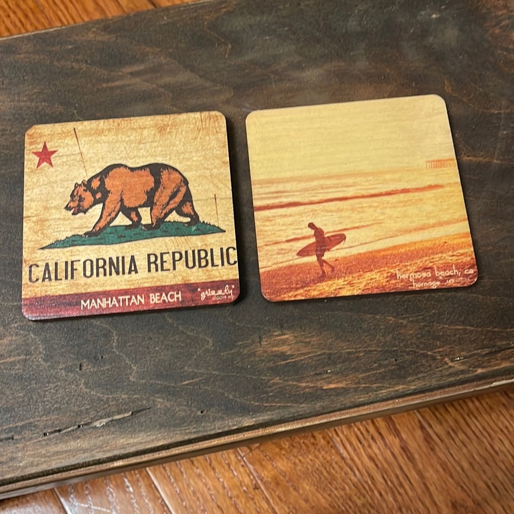 Tabula Rasa Coasters- set of 2